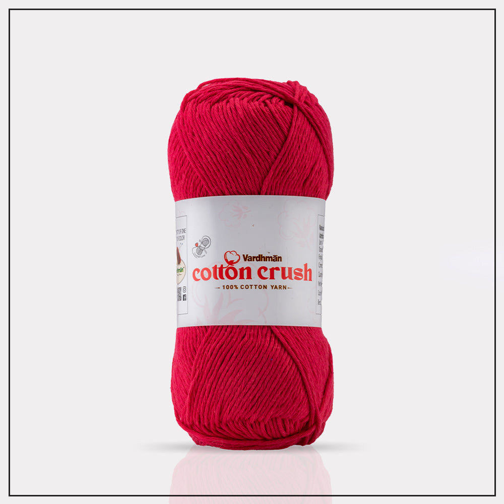 Cotton Crush 100% Cotton Knitting Yarn