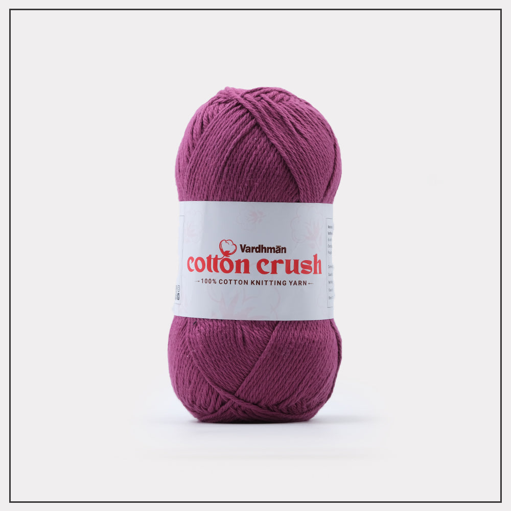 Cotton Crush 100% Cotton Knitting Yarn