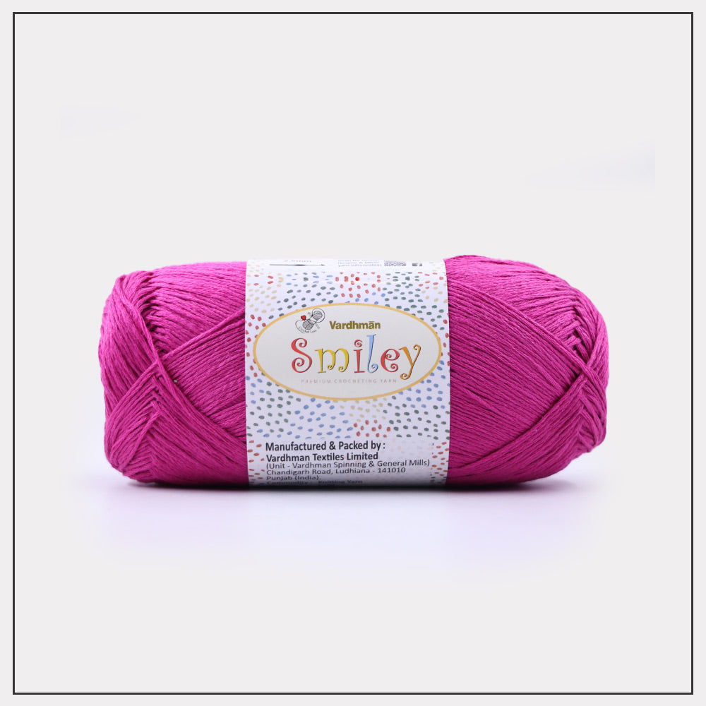 Smiley Premium Crocheting Yarn